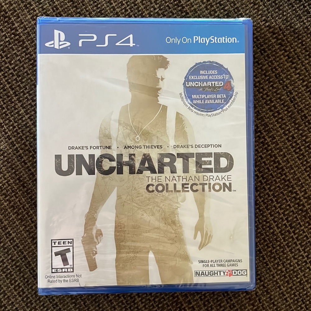 PS4 Uncharted the Nathan Drake Collection Sony PlayStation 4 Video Game